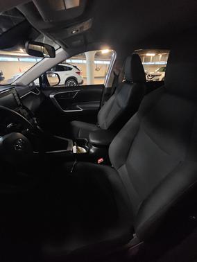 White 2022 Toyota RAV4 LE