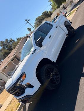 White 2024 Chevrolet Silverado 1500 Custom Trail Boss