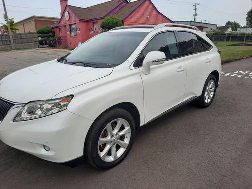 White 2010 Lexus RX 350 Base