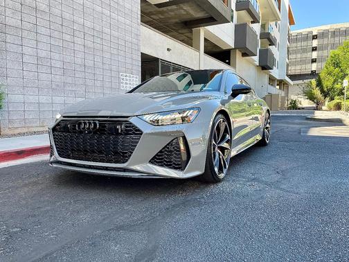 Gray 2021 Audi RS 7 4.0T
