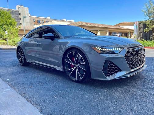 Gray 2021 Audi RS 7 4.0T
