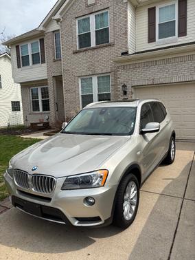 Silver 2013 BMW X3 xDrive28i