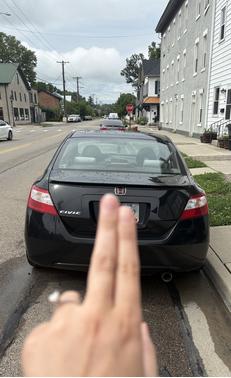 Black 2007 Honda Civic EX