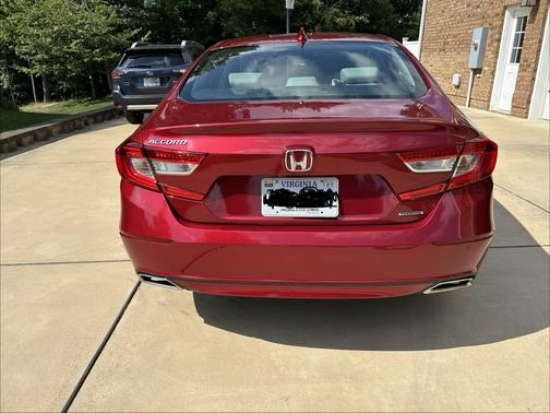 Red 2018 Honda Accord Touring