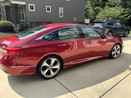 Red 2018 Honda Accord Touring