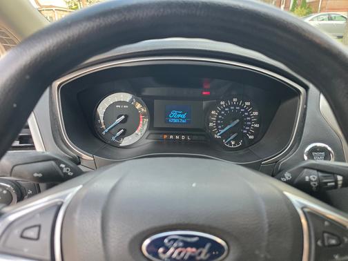 Red 2018 Ford Fusion S