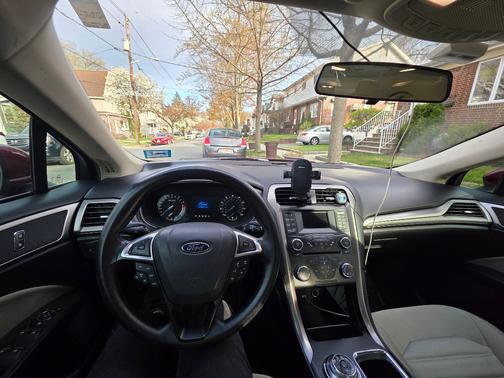 Red 2018 Ford Fusion S