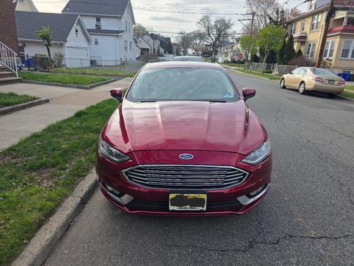 Red 2018 Ford Fusion S