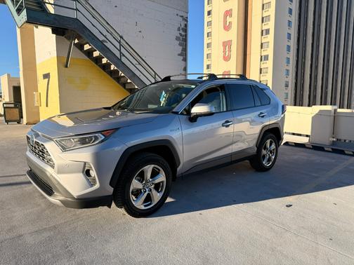 Silver 2019 Toyota RAV4 Hybrid Limited