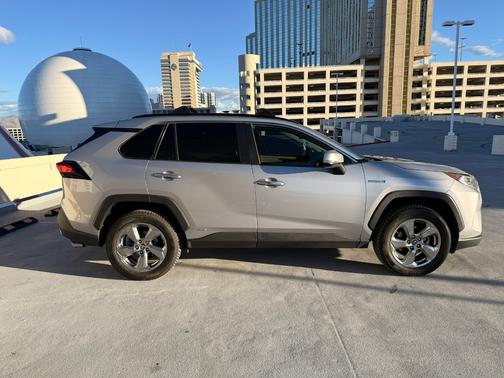Silver 2019 Toyota RAV4 Hybrid Limited