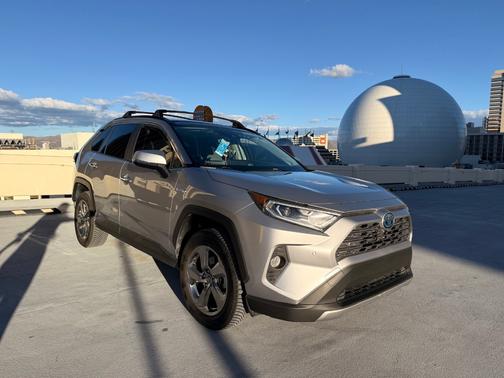 Silver 2019 Toyota RAV4 Hybrid Limited
