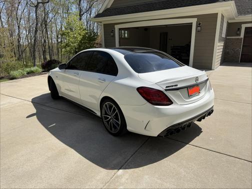 White 2020 Mercedes-Benz AMG C 43 4MATIC