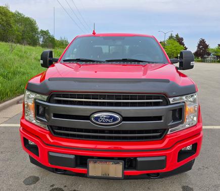 Red 2018 Ford F-150 XLT