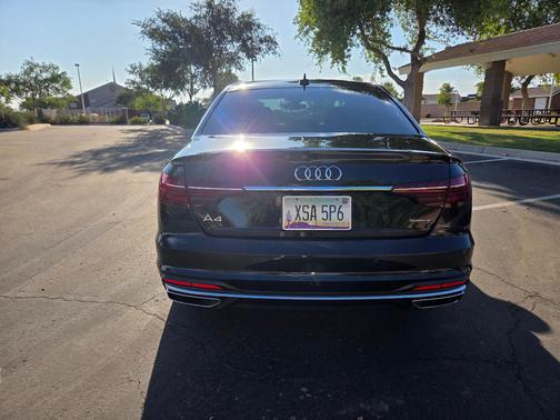Black 2021 Audi A4 45 S line Premium Plus
