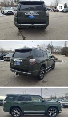 Green 2022 Toyota 4Runner Limited