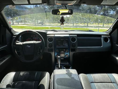 White 2013 Ford F-150 SVT Raptor