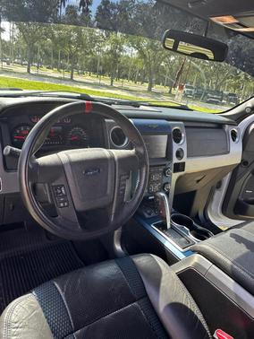 White 2013 Ford F-150 SVT Raptor