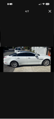White 2012 Jaguar XJ Base