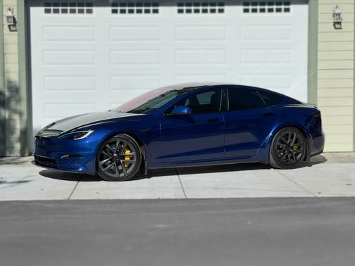 Blue 2022 Tesla Model S Long Range