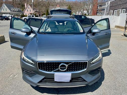 Gray 2020 Volvo V60 Cross Country T5