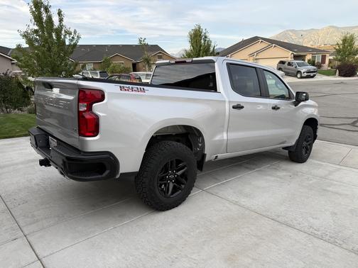 Silver 2020 Chevrolet Silverado 1500 LT Trail Boss