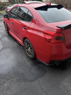 Red 2015 Subaru WRX Premium