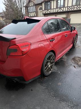 Red 2015 Subaru WRX Premium