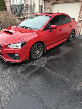 Red 2015 Subaru WRX Premium