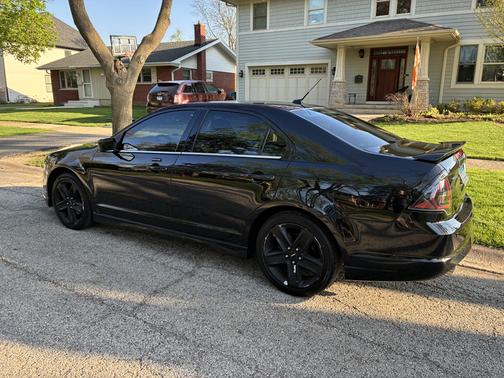 Black 2011 Ford Fusion Sport