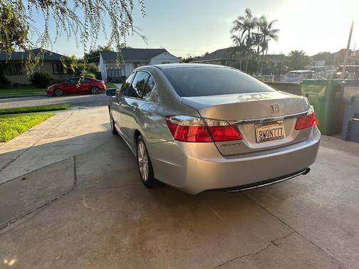 Silver 2014 Honda Accord EX
