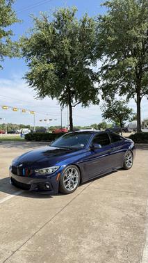 Blue 2018 BMW 440 i
