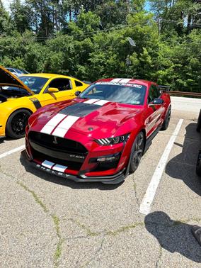Red 2020 Ford Shelby GT500 Base
