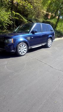 Blue 2013 Land Rover Range Rover Sport HSE