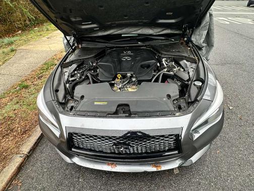 Gray 2019 INFINITI Q50 3.0t LUXE