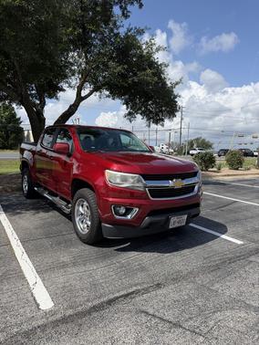 Red 2017 Chevrolet Colorado LT