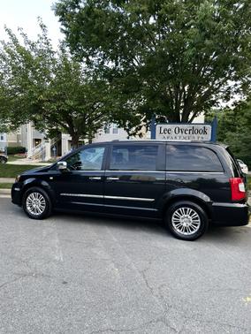Black 2014 Chrysler Town & Country Touring-L