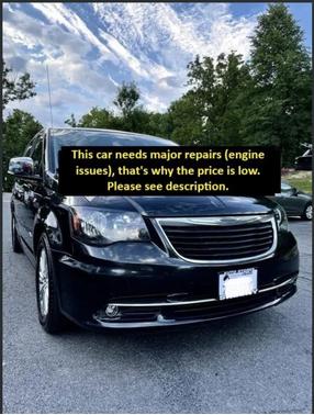 Black 2014 Chrysler Town & Country Touring-L