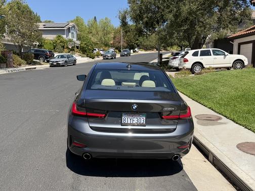Gray 2021 BMW 330 i