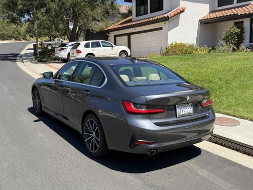 Gray 2021 BMW 330 i