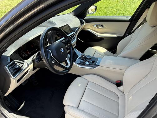 Gray 2021 BMW 330 i