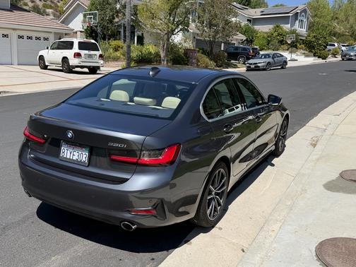 Gray 2021 BMW 330 i