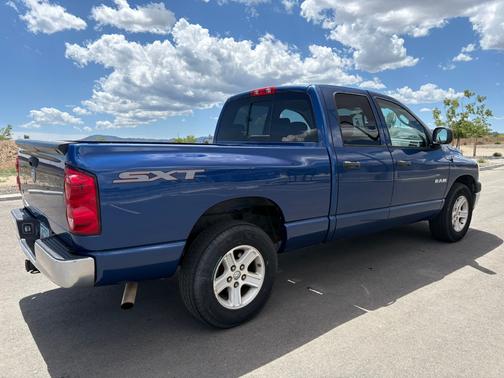 Blue 2008 Dodge Ram 1500 ST Quad Cab