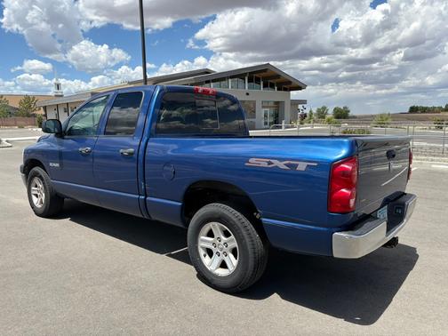 Blue 2008 Dodge Ram 1500 ST Quad Cab
