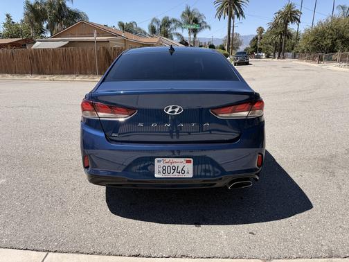 Blue 2019 Hyundai SONATA SE