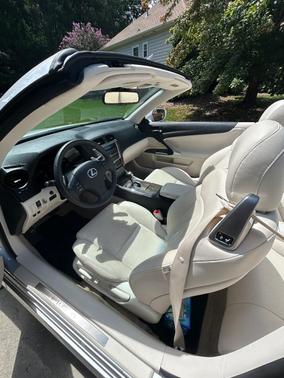 Silver 2010 Lexus IS 250C Base