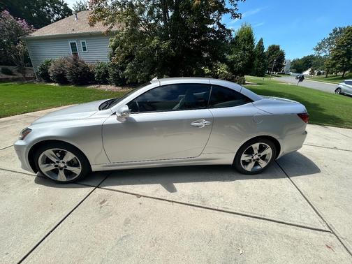 Silver 2010 Lexus IS 250C Base