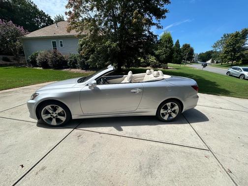 Silver 2010 Lexus IS 250C Base