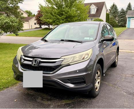 Gray 2016 Honda CR-V LX