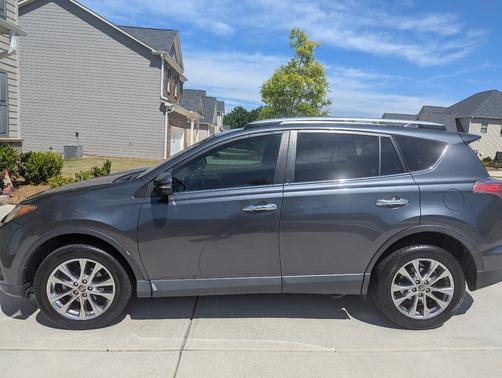 Gray 2016 Toyota RAV4 Limited