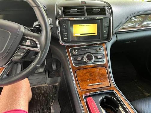 Red 2018 Lincoln Continental Reserve